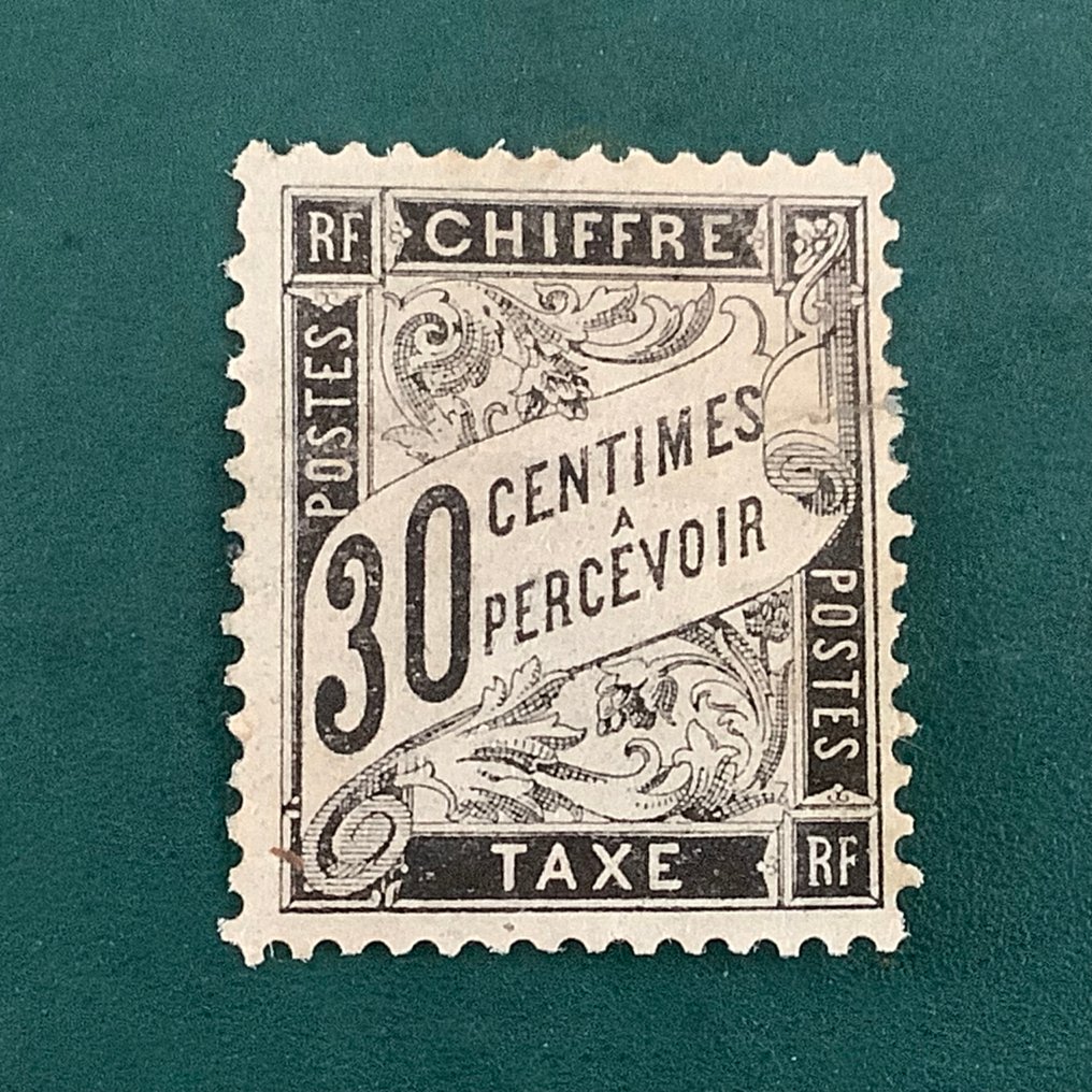 法國 1881/1892 - Strafport：30美分类型 Duval - Yvert 18 #1.0