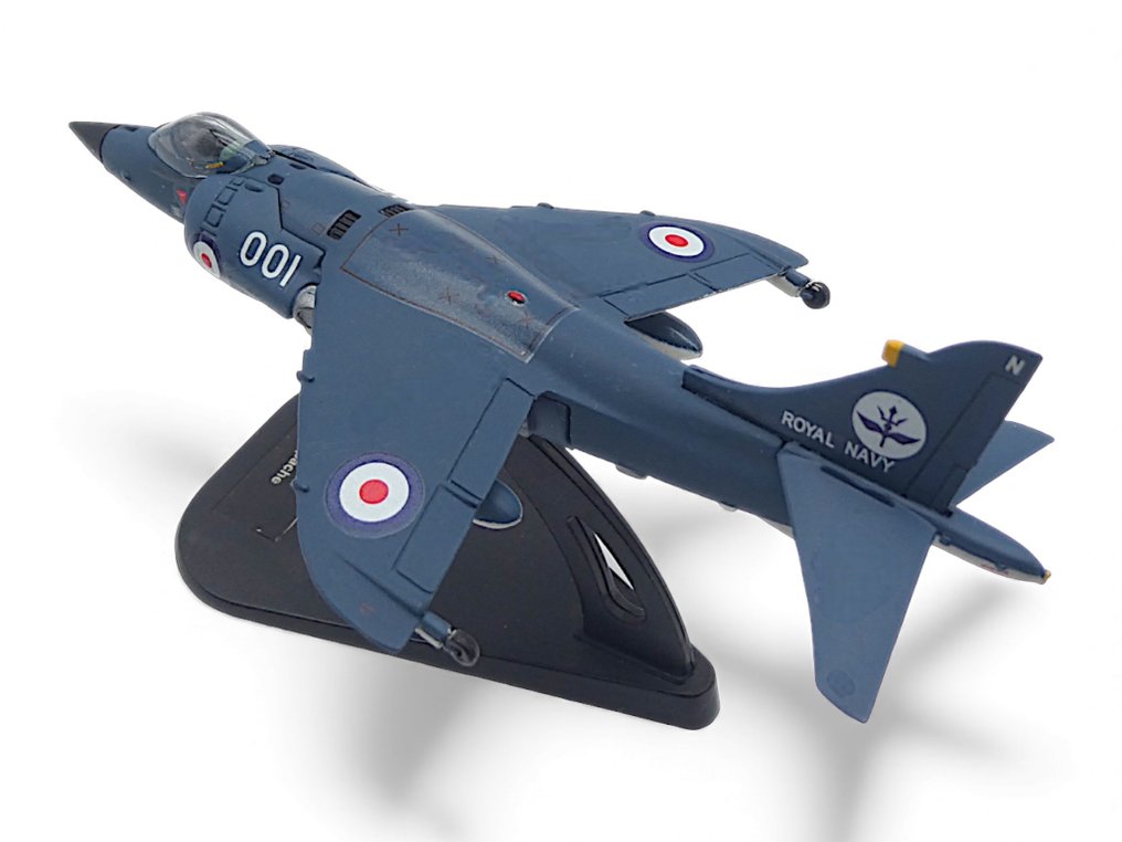 Royal Air Force (UK), U.S. Air Force (USA) 1:100, 1:130, 1:145 - Miniatura de veículo militar (3) - Sea Harrier FRS 1 / Harrier II / F-22 Lightning II - Série: "PER ARDUA AD ASTRA" / "Voar, lutar e vencer... Poder Aéreo a qualquer hora, em qualquer #4.3