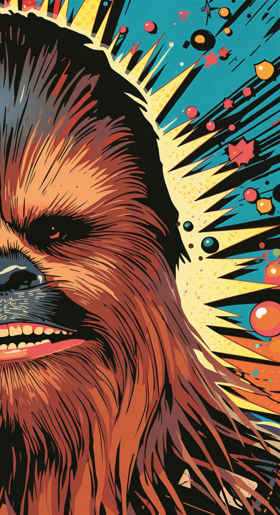 Collectibles & Co. - Pop Art Style - “Star Wars: Chewbacca” by Collectibles & Co. (2/5) #2.1