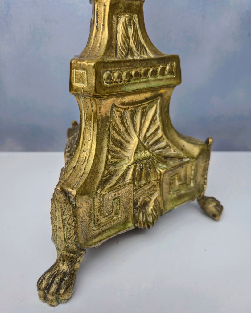 Candeliere Supporto speciale in rame per luci - 48 cm - Rame #3.2