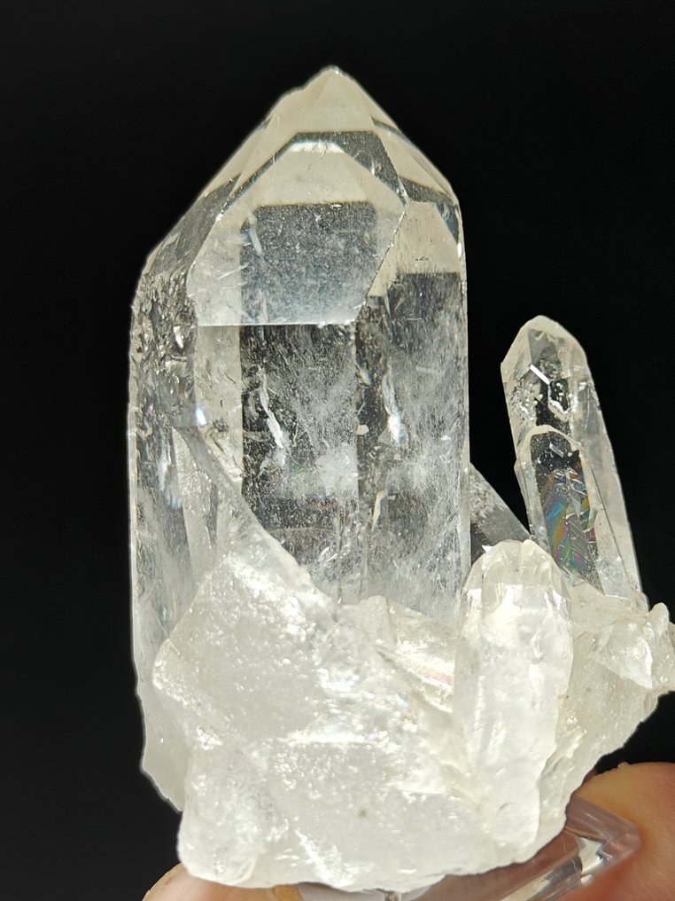 Alpine quartz, Miage, Mont Blanc - Height: 7 cm - Width: 4 cm- 120 g #3.2