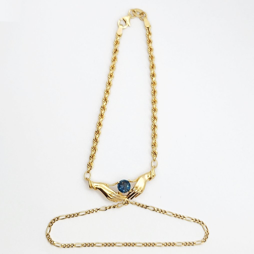 Bracelet - 18 carats Or jaune -  1.09ct. tw. Topaze #1.0