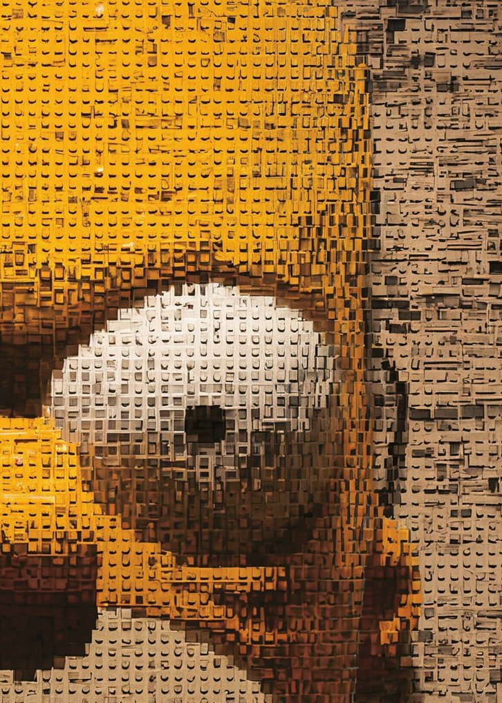 Collectibles & Co. - LEGO Portrait Art - “The Simpsons: Homer” by Collectibles & Co. (2/5) #2.1