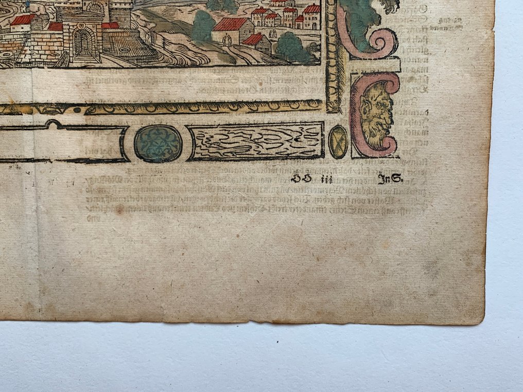 Ιταλία - Φλωρεντία; Sebastian Münster - Figur und gelegenheit Edlen und hochberhuempten Statt Floretz. - 1581-1600 #4.3