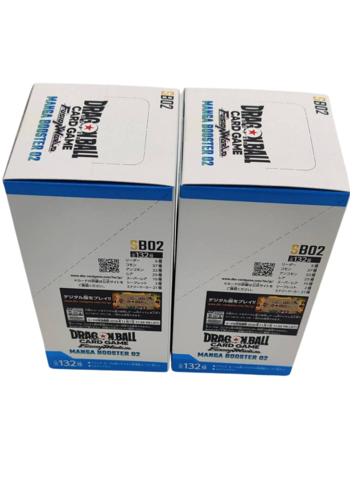 Bandai Box - Dragon Ball - SB-02 Manga Booster Dragon Ball Fusion World 2box & SB-01 MANGA BOOSTER 140card #2.1