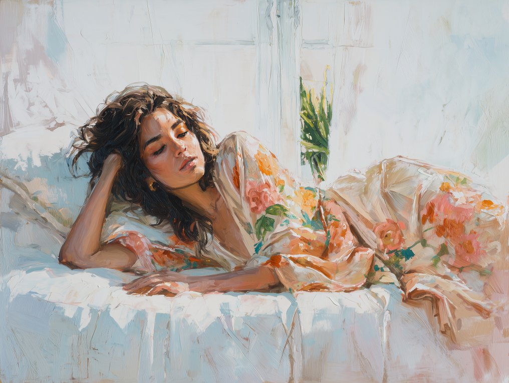 Irina Collins - Serene Morning XL · NO Reserve #1.0