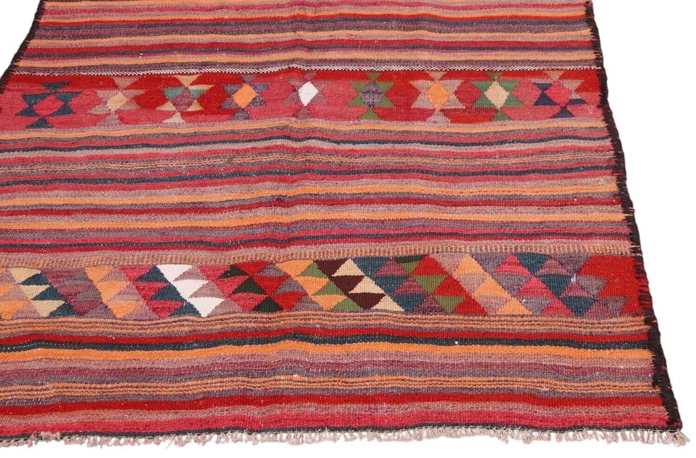 Kelim Modern Caucus Kilim - 复古的亚美尼亚艺术 - 凯利姆平织地毯 - 240 cm - 125 cm #4.3