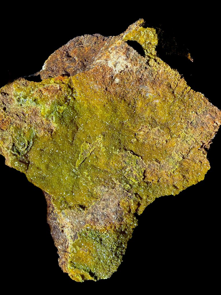 基体上的火硝石——乌塞尔科雷兹莱斯法尔热斯矿 - - 高度: 20 cm - 闊度: 17 cm- 2 kg #2.1