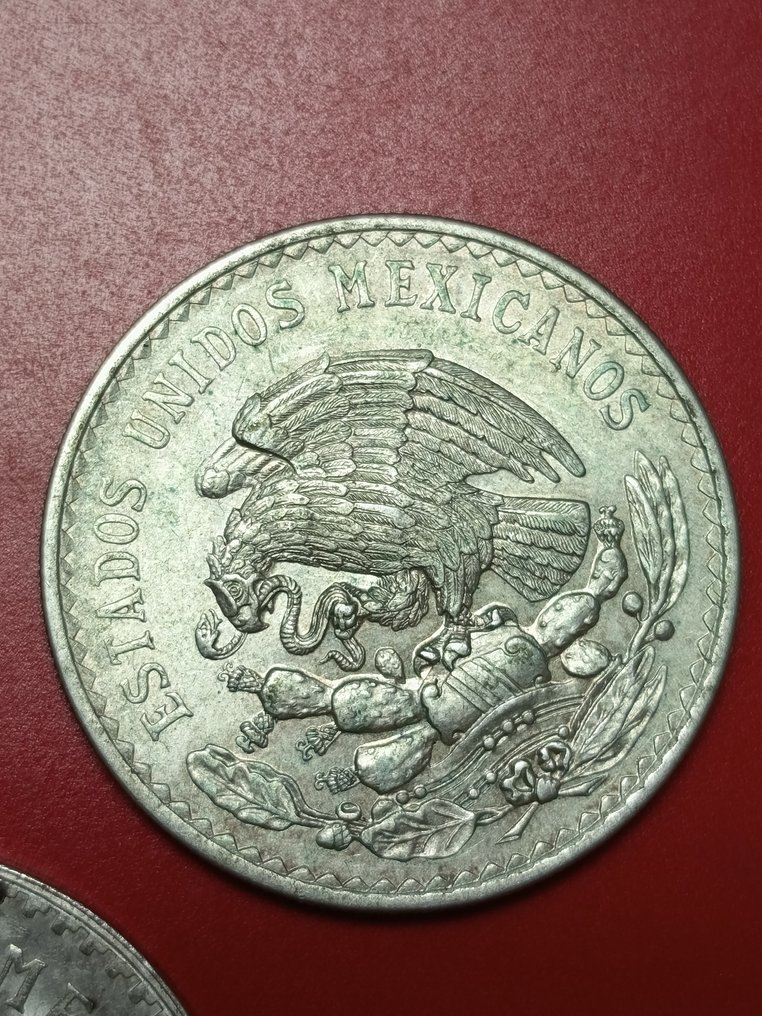 墨西哥. 1 Peso 1944/1947 (2 monete)  (没有保留价) #3.2