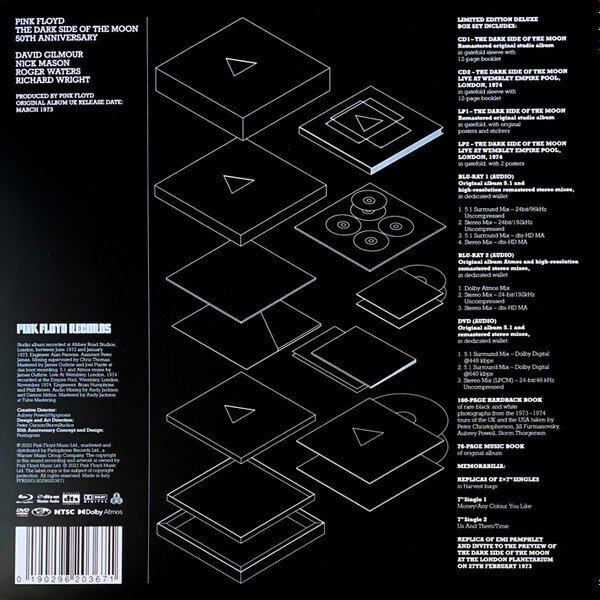 Pink Floyd - The Dark Side Of The Moon - Celebrate Box Of 50 Years Of A Legend - CD box set - 2023 #3.2
