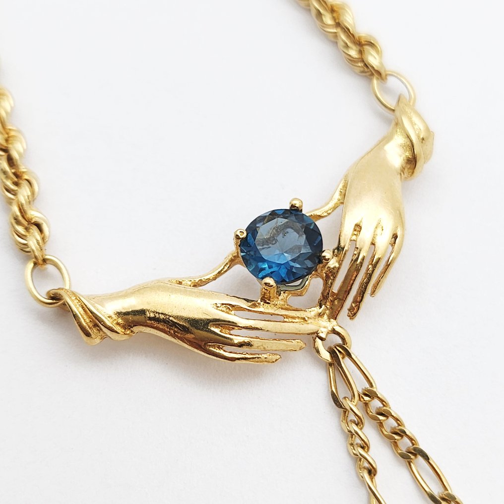 Bracelet - 18 carats Or jaune -  1.09ct. tw. Topaze #2.1