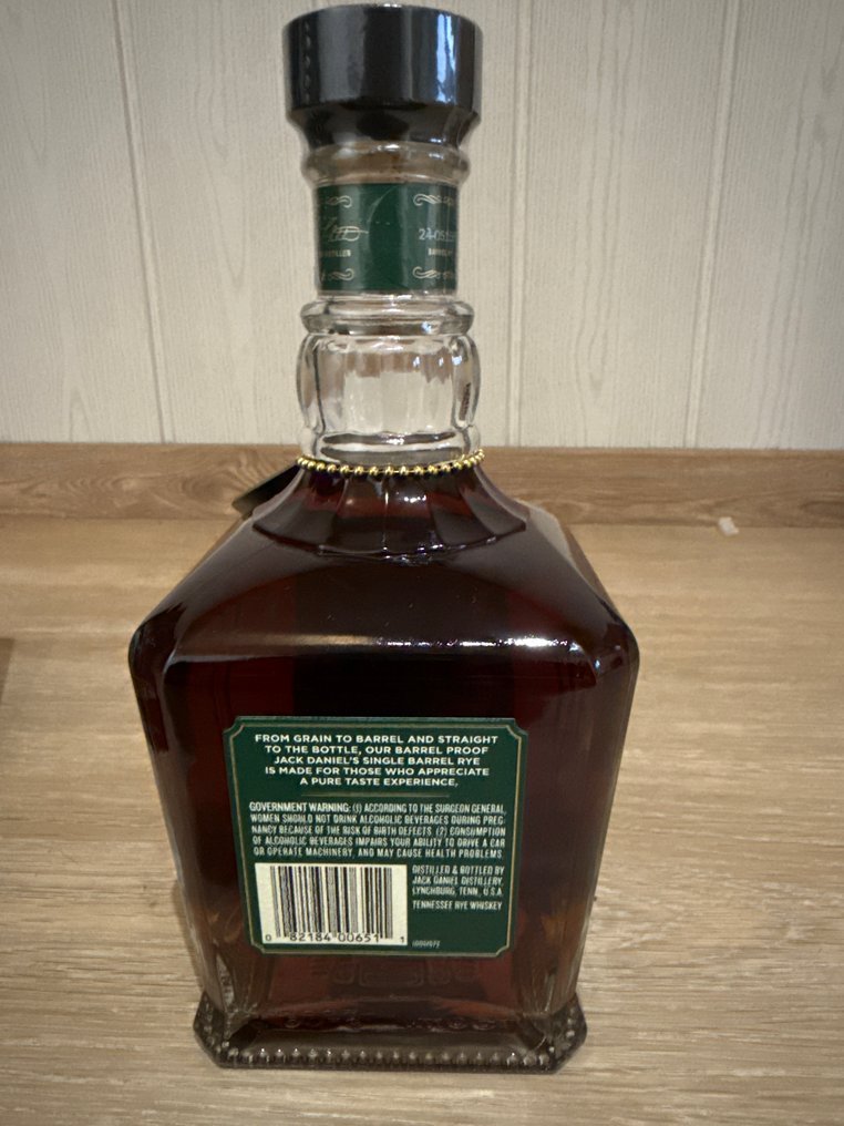 Jack Daniel's Heroes Selection - Rye - Single Barrel - 133.3 Barrel Proof  - b. 2024  - 750ml #3.2
