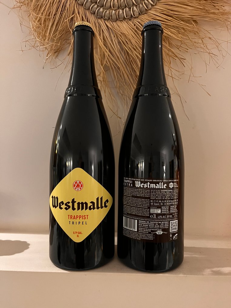 Westmalle - Tripel & Extra - 3 Λίτρα - 2 μπουκαλιών #3.2
