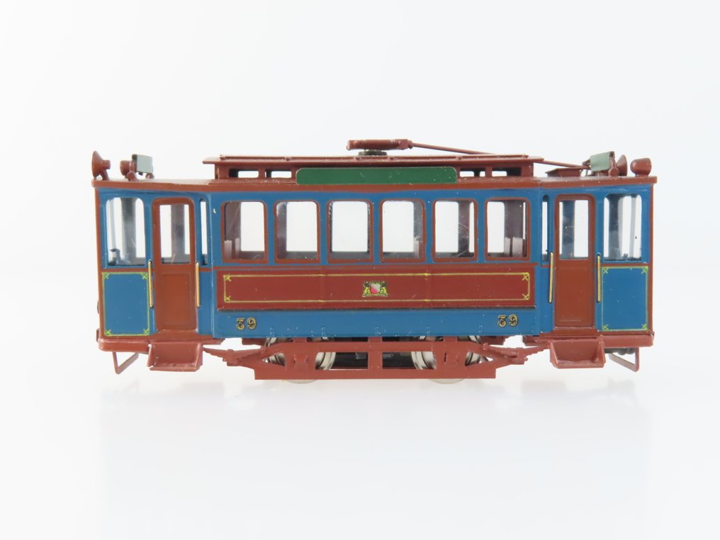 Philotrain H0 - 112B - Model tram (1) - Messing Tram, motor vehicle Tram Utrecht nos. 39-45, formerly from Hamburg. - GTU #1.0