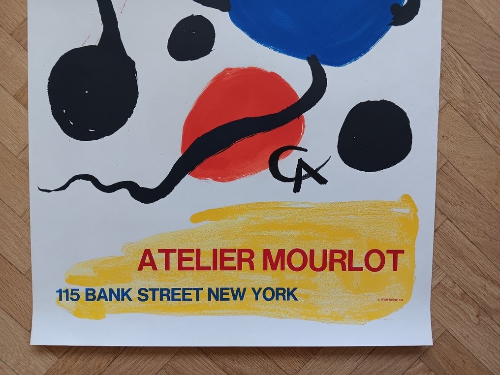 Alexander Calder - Affiche lithographique originale - L'atelier Mourlot à New-York - 1967 #3.2