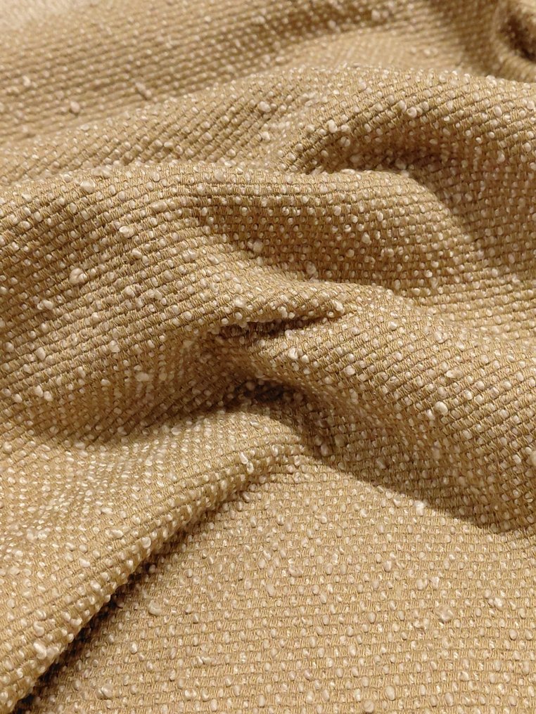 Tessuto d’arredo Dedar – Bouclé sabbia con texture ricca e luminosa - Tessuto per tappezzeria - 460 cm - 140 cm #2.1