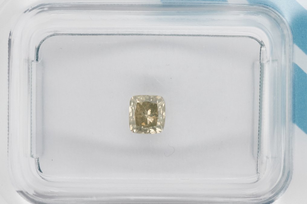 χωρίς τιμή ασφαλείας - 1 pcs Διαμάντι (Φυσικό) - 0.43 ct - Κούσιον - I2 - International Gemological Institute (IGI) #2.1