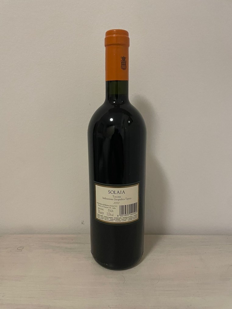 2003 Antinori Solaia - Toscana IGT - 1 Pullo (0.75L) #1.0
