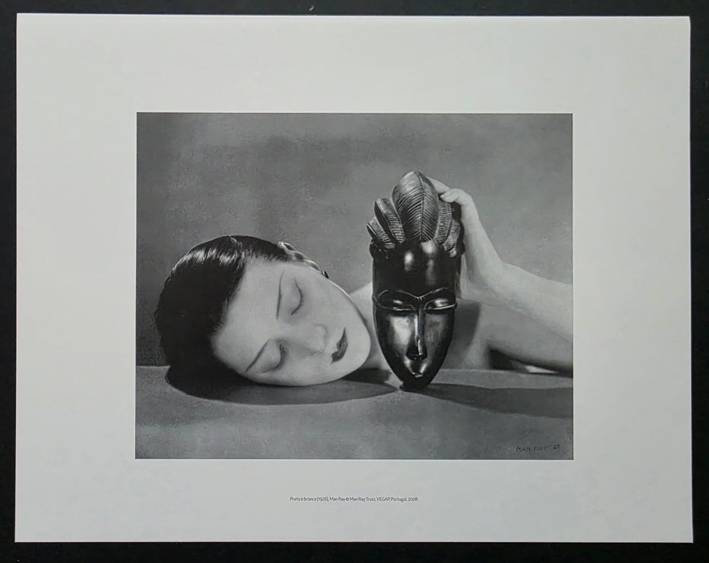 Man Ray (1890–1976) - Noire et Blanche, Violon d’Ingres, les Fleurs, le Baiser et Larmes. #2.1