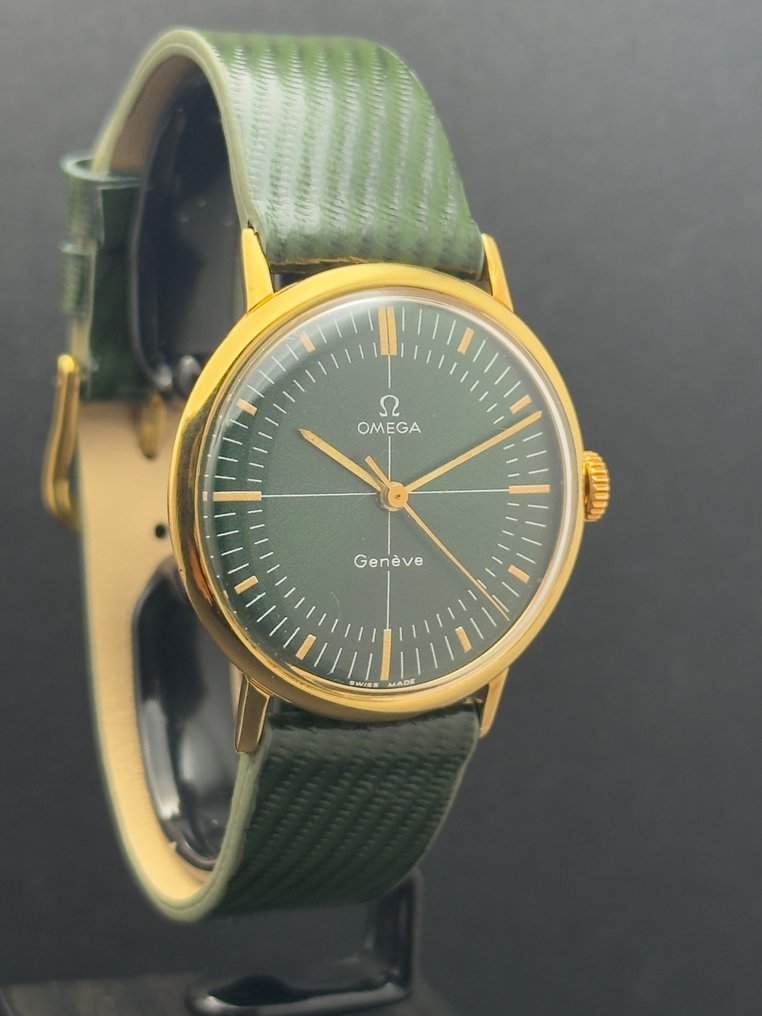 Omega - Ω *Vintage Geneve Technical Green Dial* - No Reserve Price - 131.019 - Men - 1960-1969 #2.1