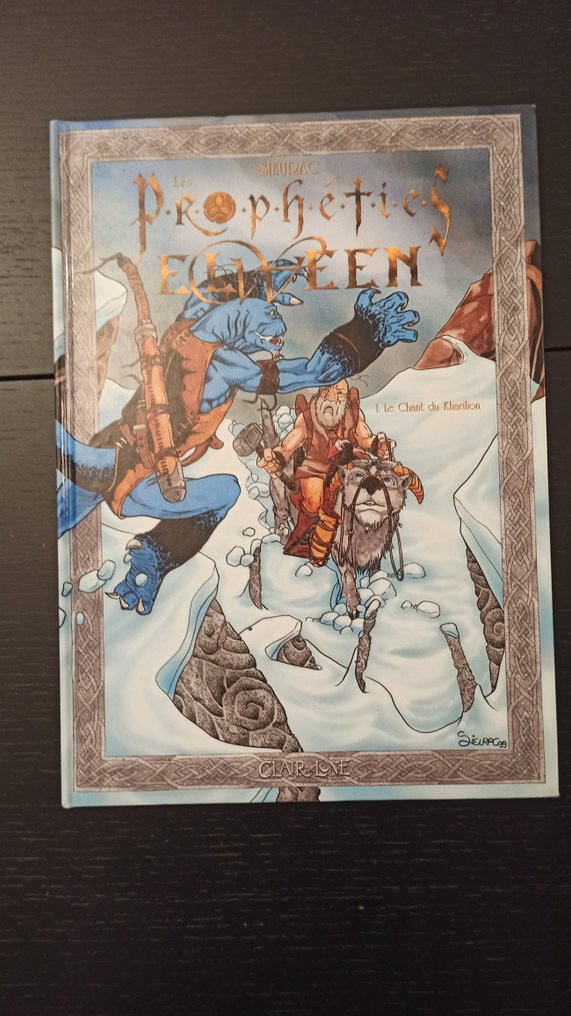 Prophéties Elween T1 à T3 + dédicace - Série complète - 3x C - 3 Album - Første udgave - 1999/2002 #2.1