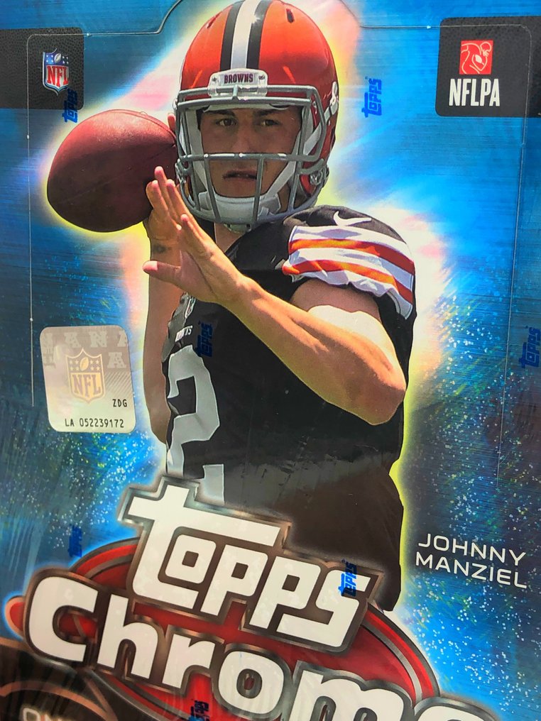 2014 topps Chrome NFL Trading Cards Hobby Box - 1 Sealed box #1.0