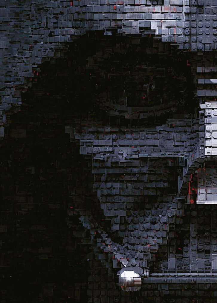 Collectibles & Co. - LEGO Portrait Art - “Star Wars: Darth Vader” by Collectibles & Co. (3/5) #1.0