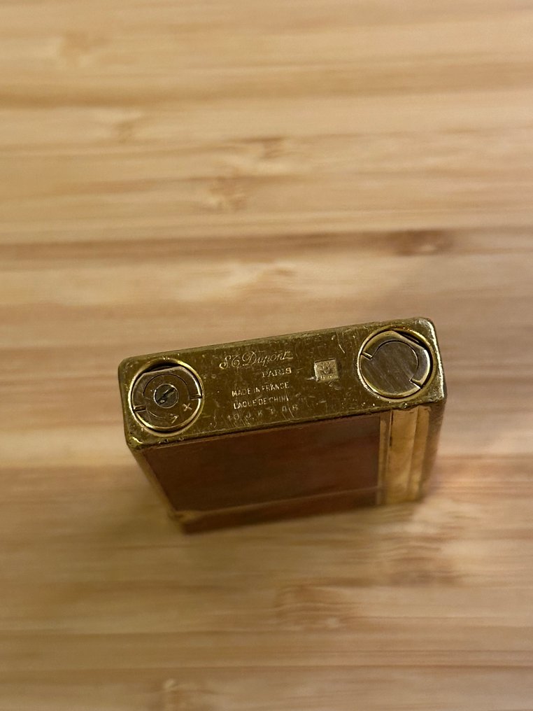 S.T. Dupont - Line 2 - Αναπτήρας - Gold-plated, Κινέζικη λάκα #4.3