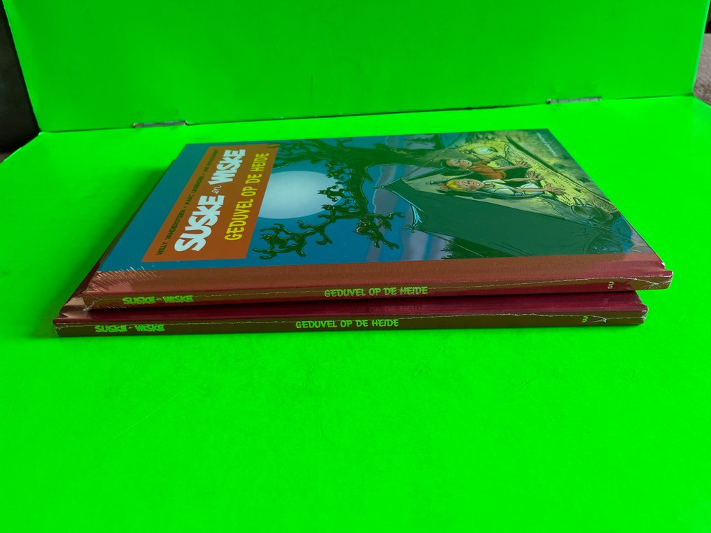 Suske en Wiske - Geduvel op de heide - luxe fluwelen HC / luxe HC met linnen rug - 2 Album - First edition - 2022 #4.3