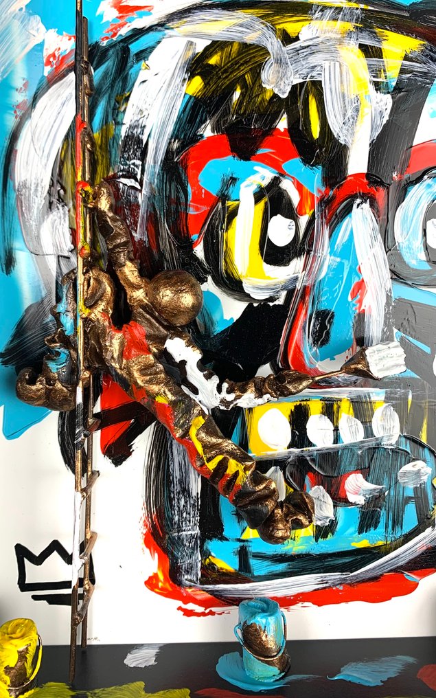 Bernard Saint-Maxent - Blue Basquiat #2.1