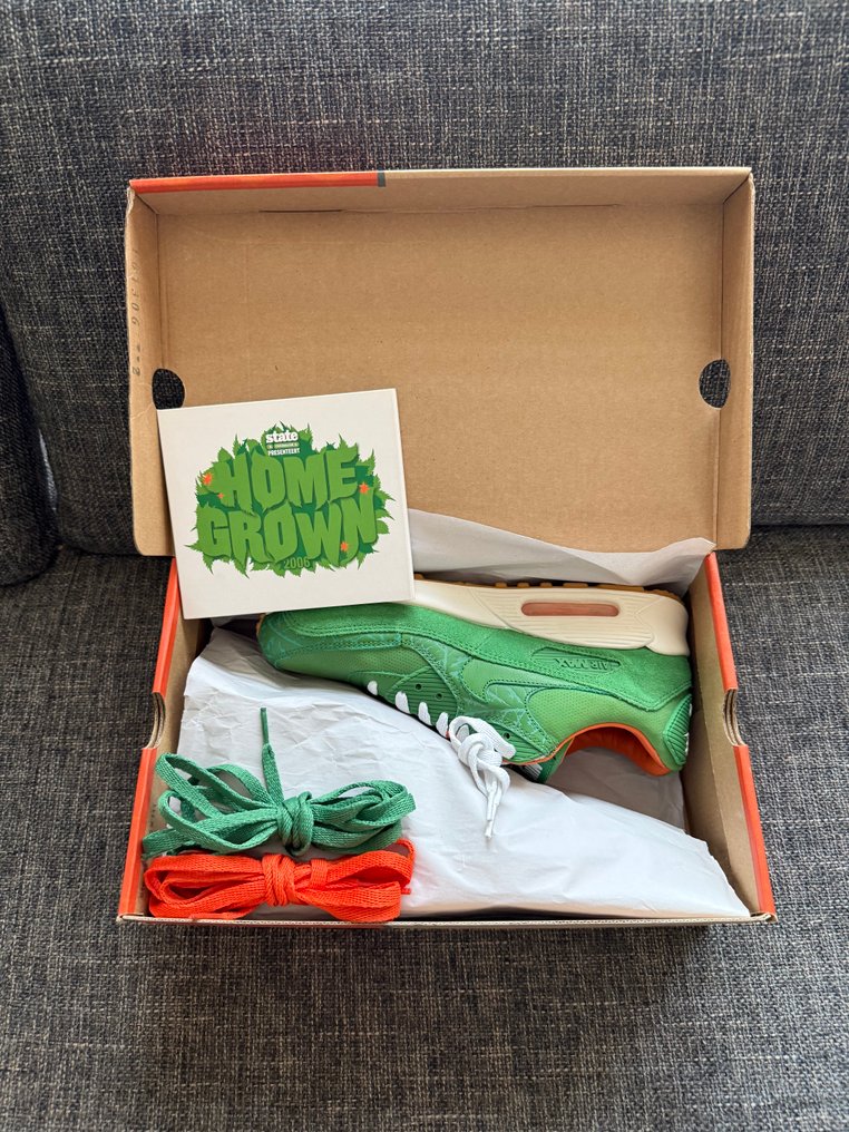 Nike - Air Max 90 Patta Homegrown Grass 2006 - High-top trainers - Size: EU 42 - Vintage - New with tags #2.1