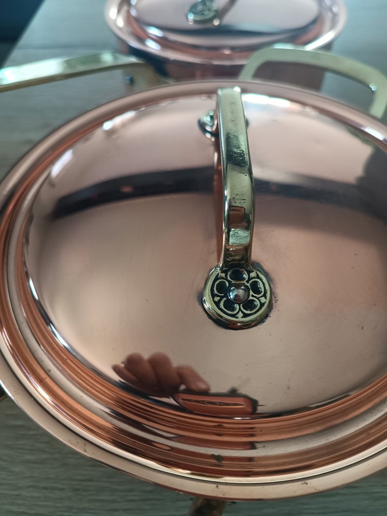 stockli nestal - Grydesæt - Forgyldt messing #3.2