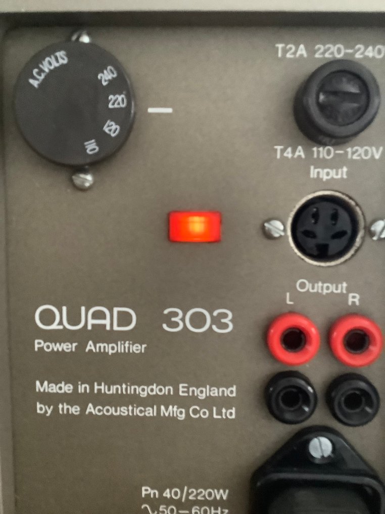 Quad - 303 固态立体声放大器 #1.0