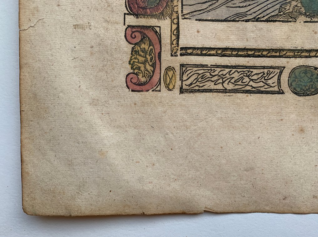 Ιταλία - Φλωρεντία; Sebastian Münster - Figur und gelegenheit Edlen und hochberhuempten Statt Floretz. - 1581-1600 #3.2