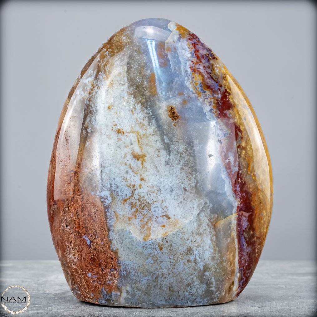 Σπάνιο φυσικό μάργαρο-αγκάτη Ελεύθερη μορφή- 1612.16 g #2.1