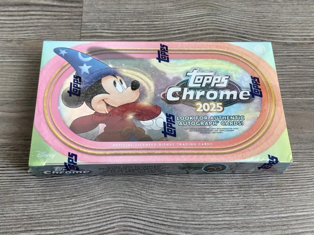 Topps Disney Chrome - Hobby Box - Factory Sealed - 1 Sealed box #1.0