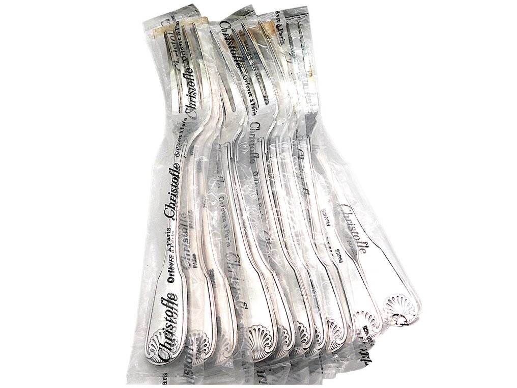 Christofle - Faqueiro de peixe para 12 - Vendome - Prateado #1.0