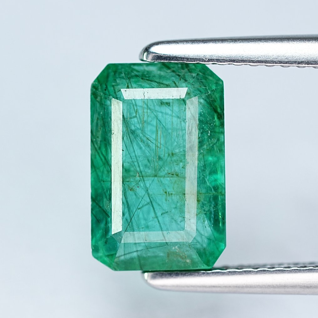 没有保留价 绿色 祖母绿 - 4.24 ct - 国际有色宝石协会(ICA GemLab) #1.0