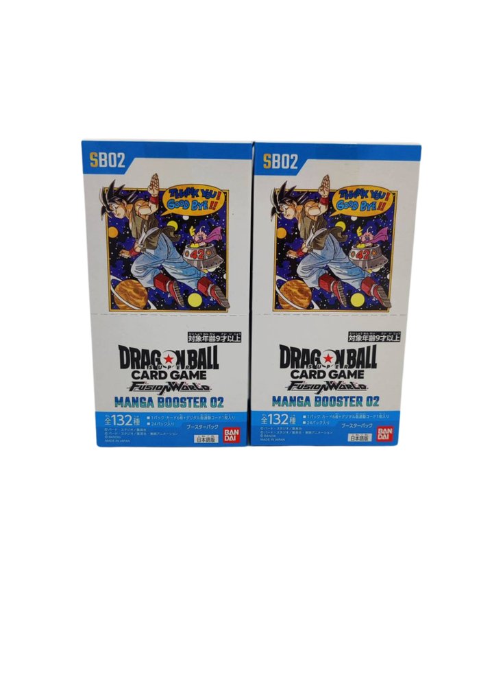 Bandai Box - Dragon Ball - SB-02 Manga Booster Dragon Ball Fusion World 2box & SB-01 MANGA BOOSTER 140card #1.0