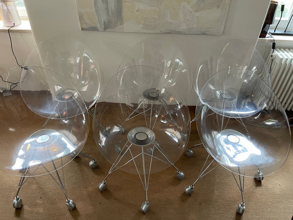 Kartell - Philippe Starck - Καρέκλα (6) - Χάλυβας, Πολυανθρακικό #1.0