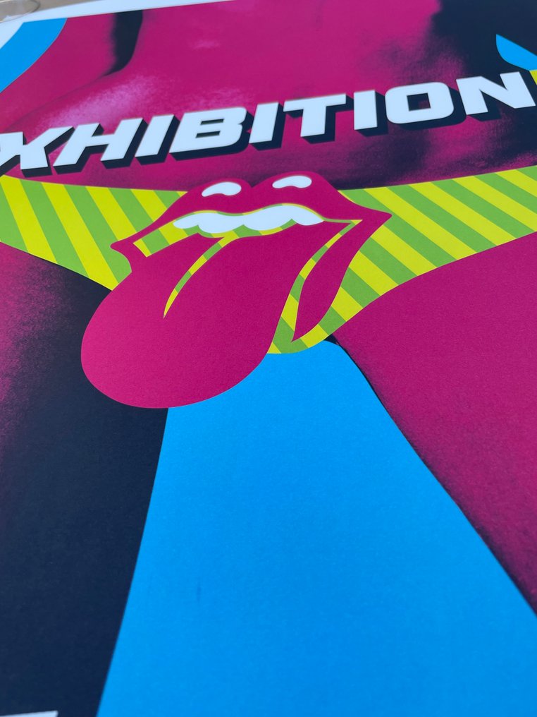 other - Rolling Stones exhibitionism rare poster 2016-limited edition #3.2