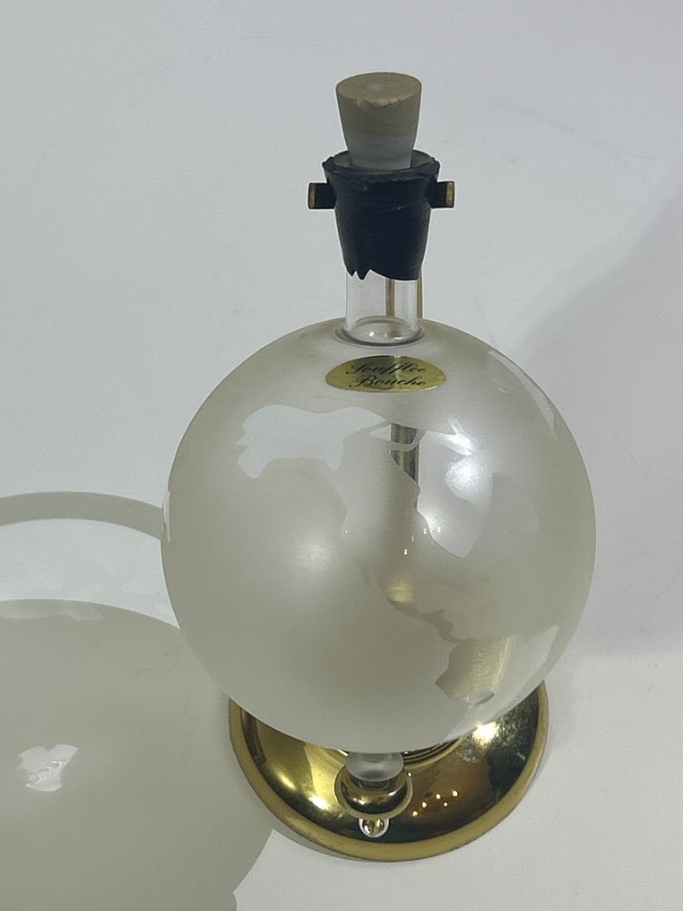 Carafe - Verre, Métal, Caoutchouc - Globe à liqueur #1.0