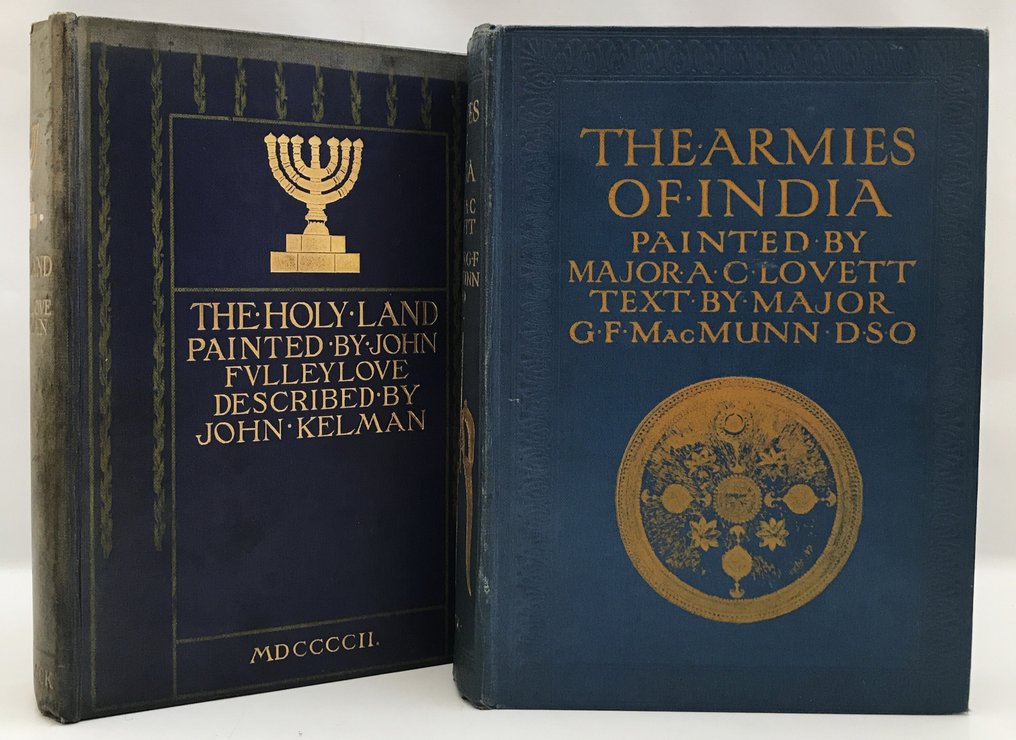 Various - Set of 2 travel books: The Armies of India, The Holy Land - 1911-1912 #3.2