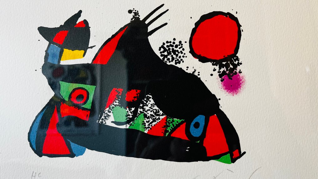 Joan Miro (1893-1983) - Le petit escogriffe (Mourlot 1174), 1978 #4.3