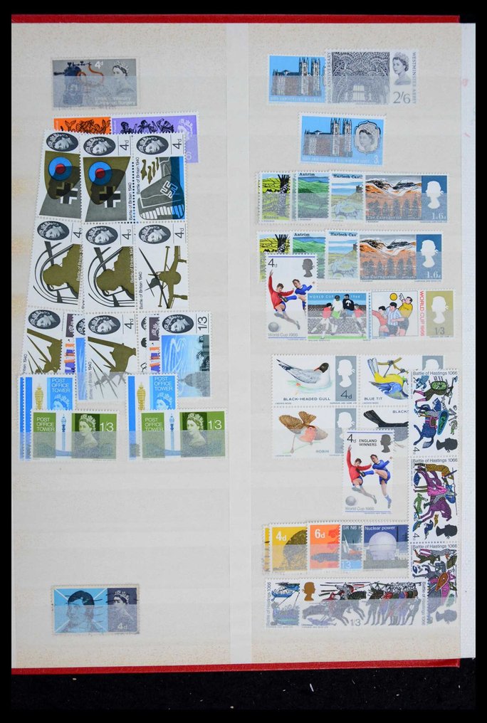 Storbritannien 1855/1989 - Två Great Britain-samlingar inklusive ansiktsvärde! #4.3