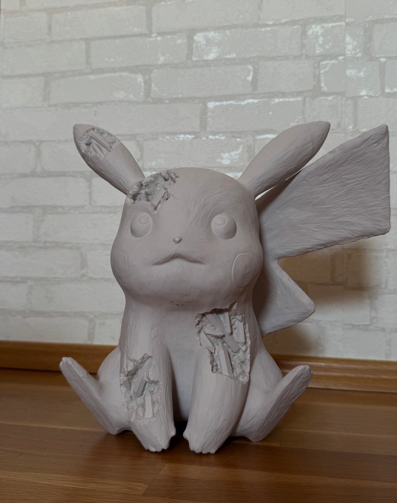 Daniel Arsham (1980) - Seated Pikachu #1.0