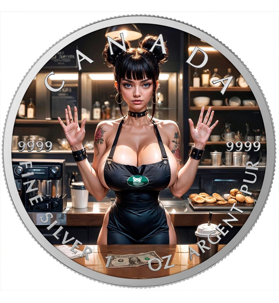 Canada. 5 Dollars 2025 Sweet Surrender 1 oz  (.999) #1.0