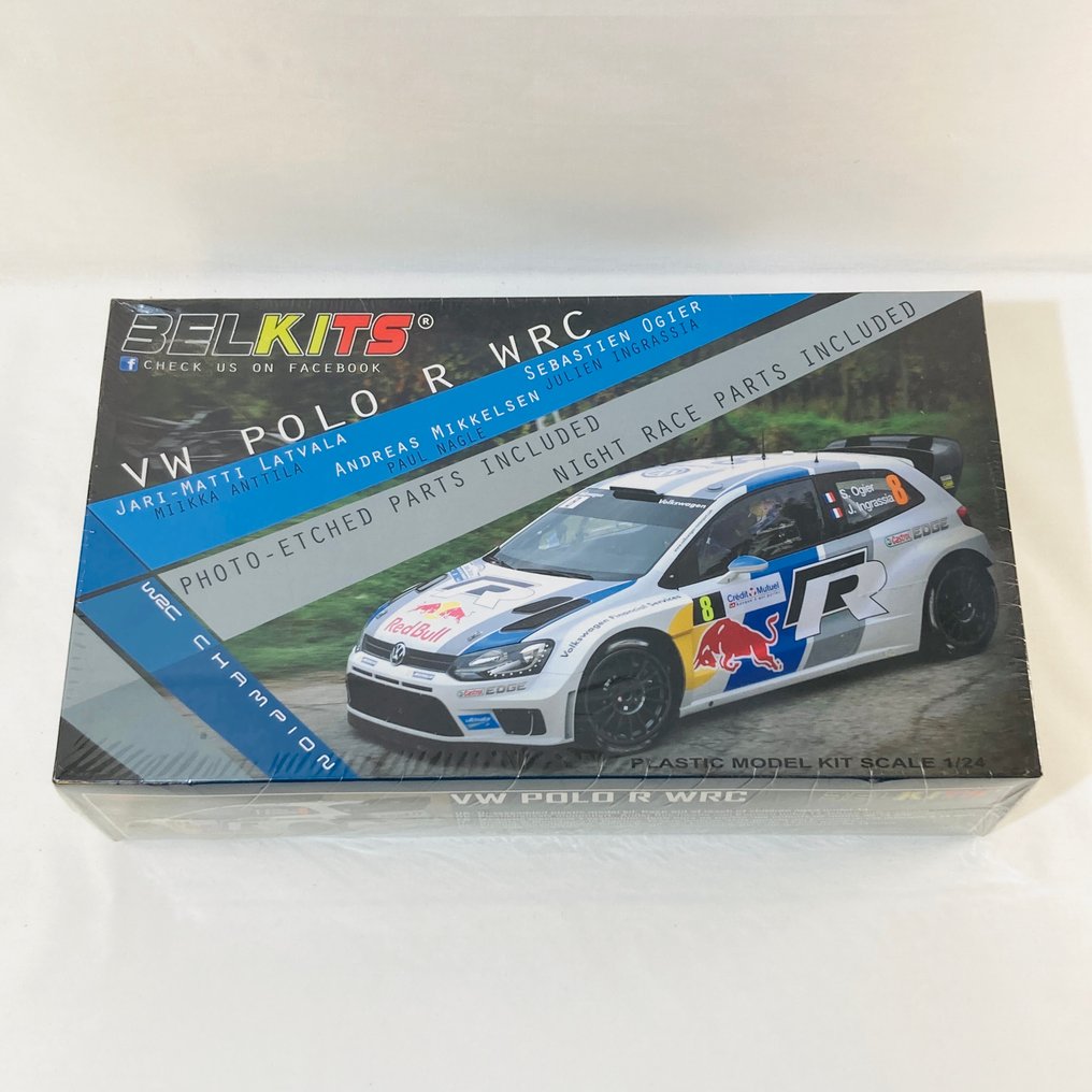 BELKITS 1:24 - Modellsett - Volkswagen Polo R WRC - 097373 2015s [Sealed] #1.0
