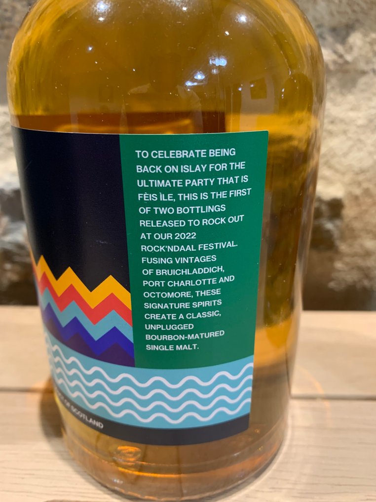 Bruichladdich Rock'ndaal 01.1 & 01.2 - Feis Ile 2022  - 700ml - 2 pullojen #2.1
