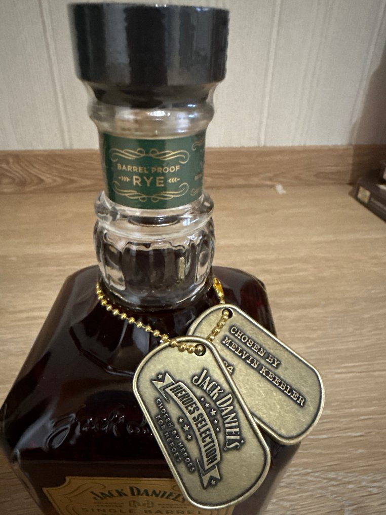 Jack Daniel's Heroes Selection - Rye - Single Barrel - 133.3 Barrel Proof  - b. 2024  - 750ml #4.3